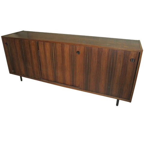 Brazilian Rosewood 3-Door Credenza